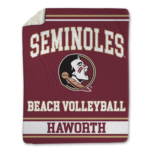 FSU - NCAA Beach Volleyball : Camryn Haworth - Blanket-0