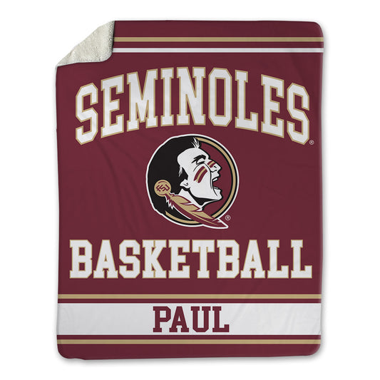 FSU - NCAA Men's Basketball : Collin Paul - Blanket-0