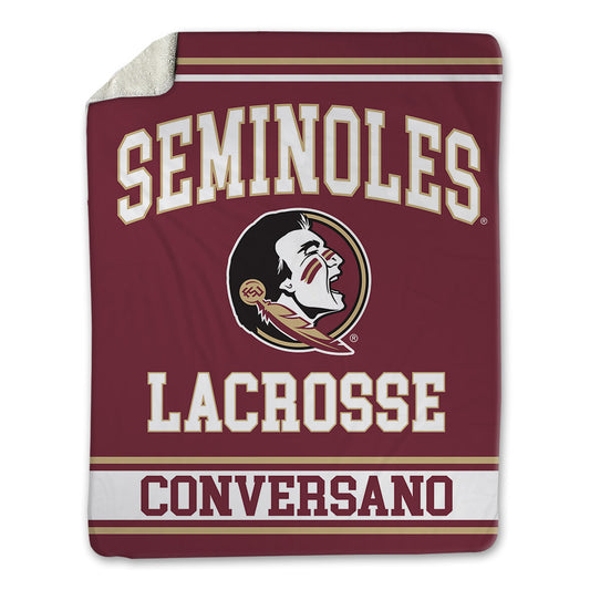 FSU - NCAA Women's Lacrosse : Mackenzie Conversano - Blanket-0