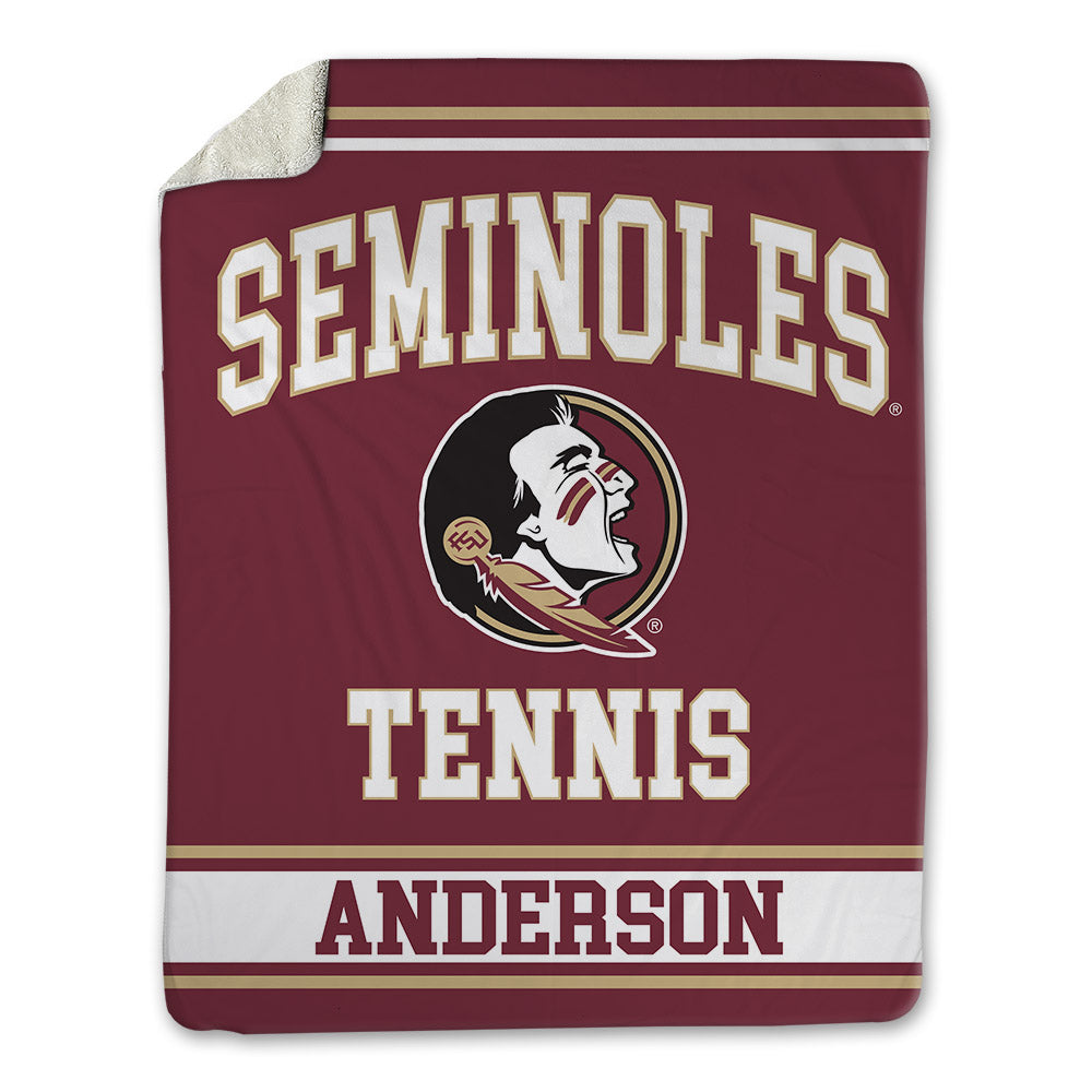 FSU - NCAA Women's Tennis : Lauren Anderson - Blanket-0
