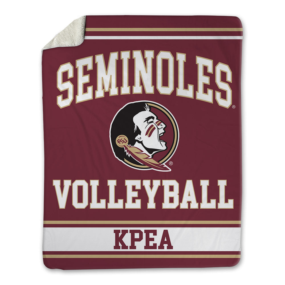 FSU - NCAA Women's Volleyball : Nenu Kpea - Blanket-0