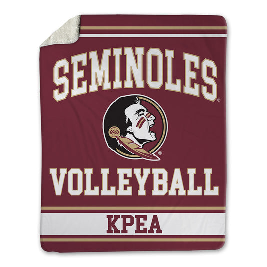 FSU - NCAA Women's Volleyball : Nenu Kpea - Blanket-0