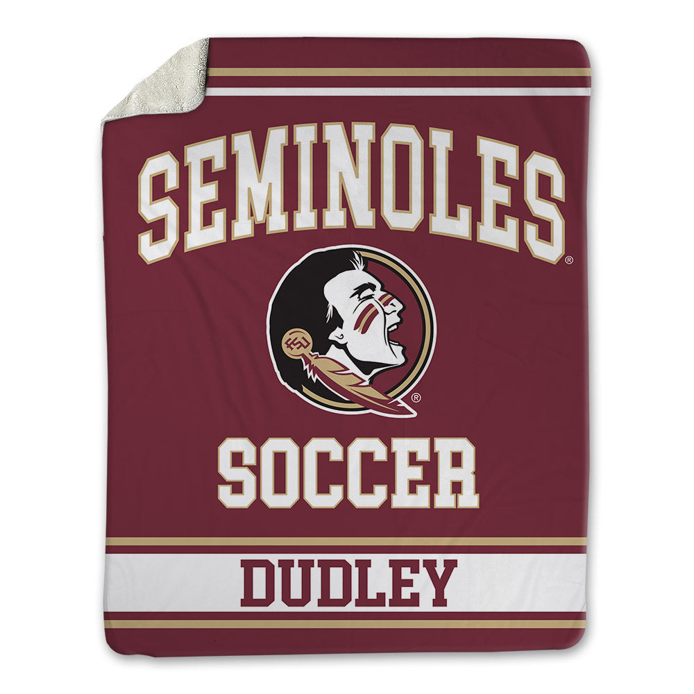 FSU - NCAA Women's Soccer : Jordynn Dudley - Blanket-0