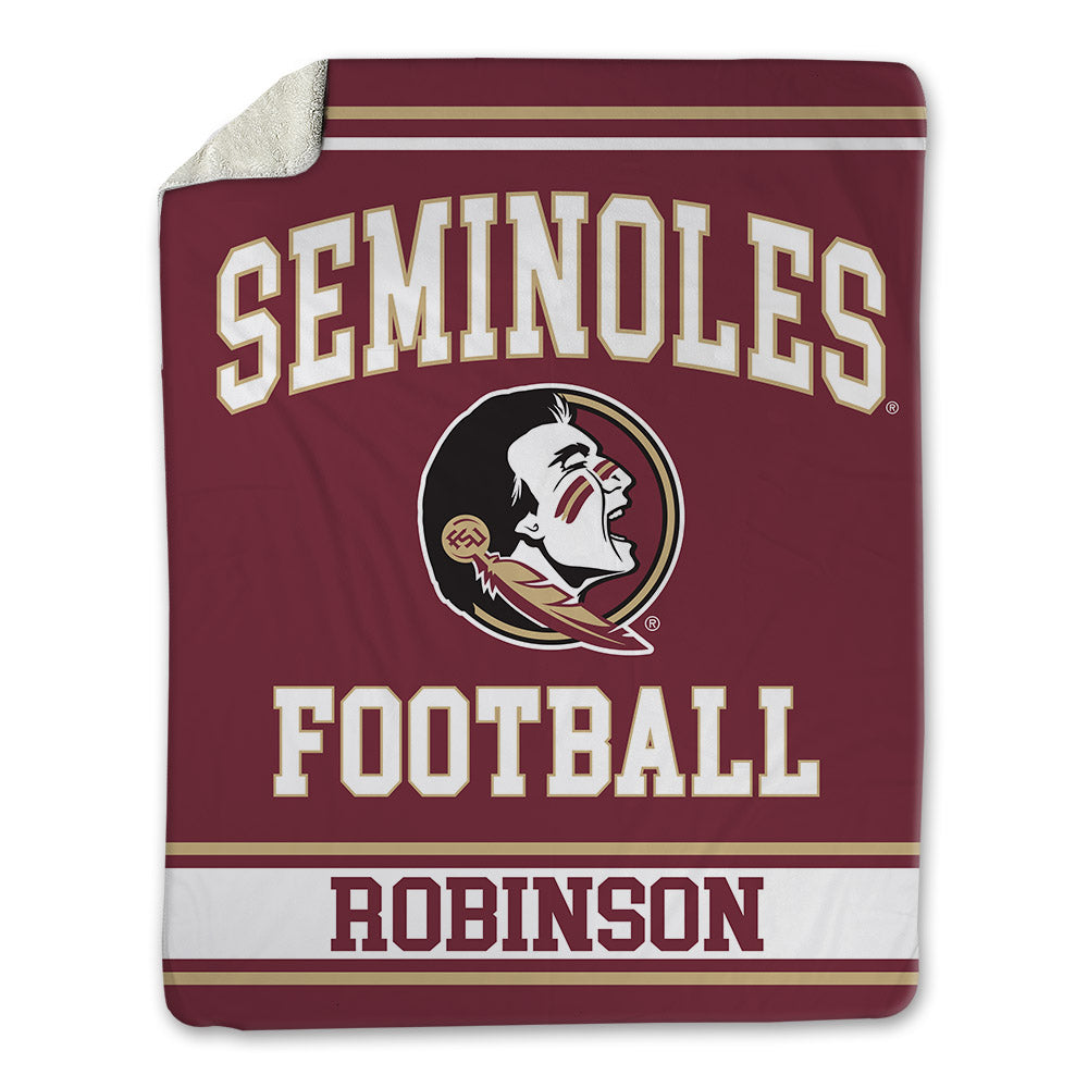 FSU - NCAA Football : Duce Robinson - Blanket-0