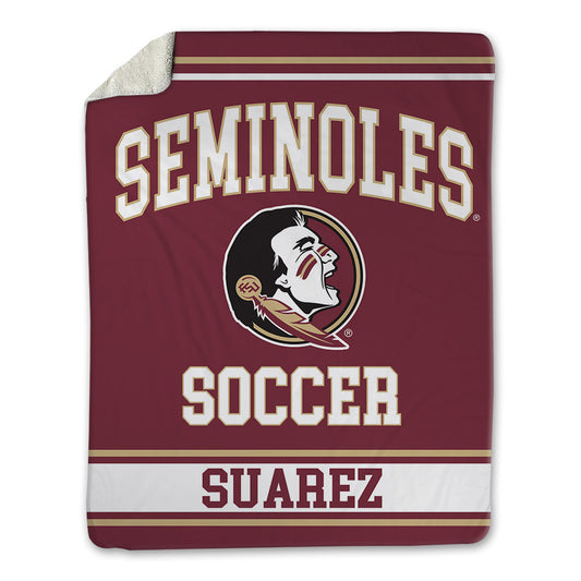 FSU - NCAA Women's Soccer : Taylor Suarez - Blanket-0