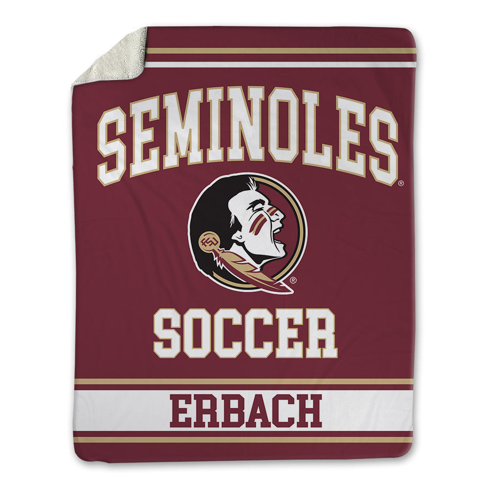FSU - NCAA Women's Soccer : Samantha Erbach - Blanket-0