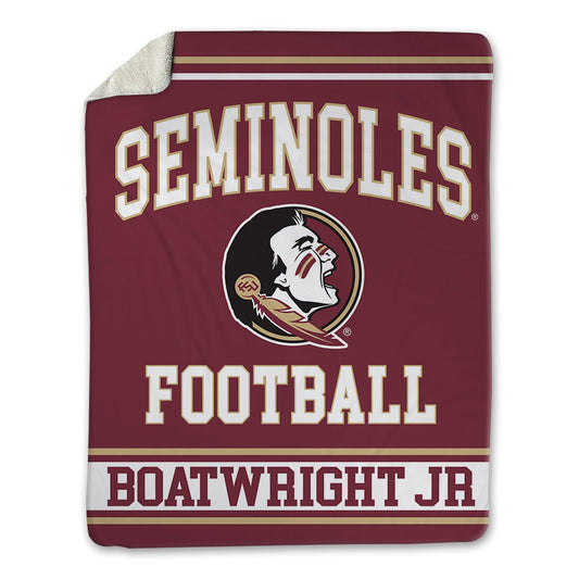 FSU - NCAA Football : Jarvis Boatwright Jr - Blanket-0