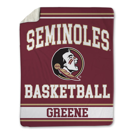 FSU - NCAA Women's Basketball : Tatum Greene - Blanket-0