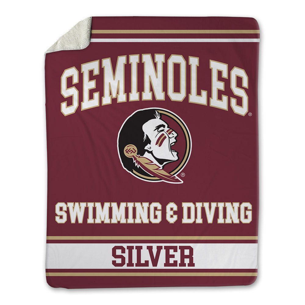 FSU - NCAA Men's Swimming & Diving : Ethan Silver - Blanket-0