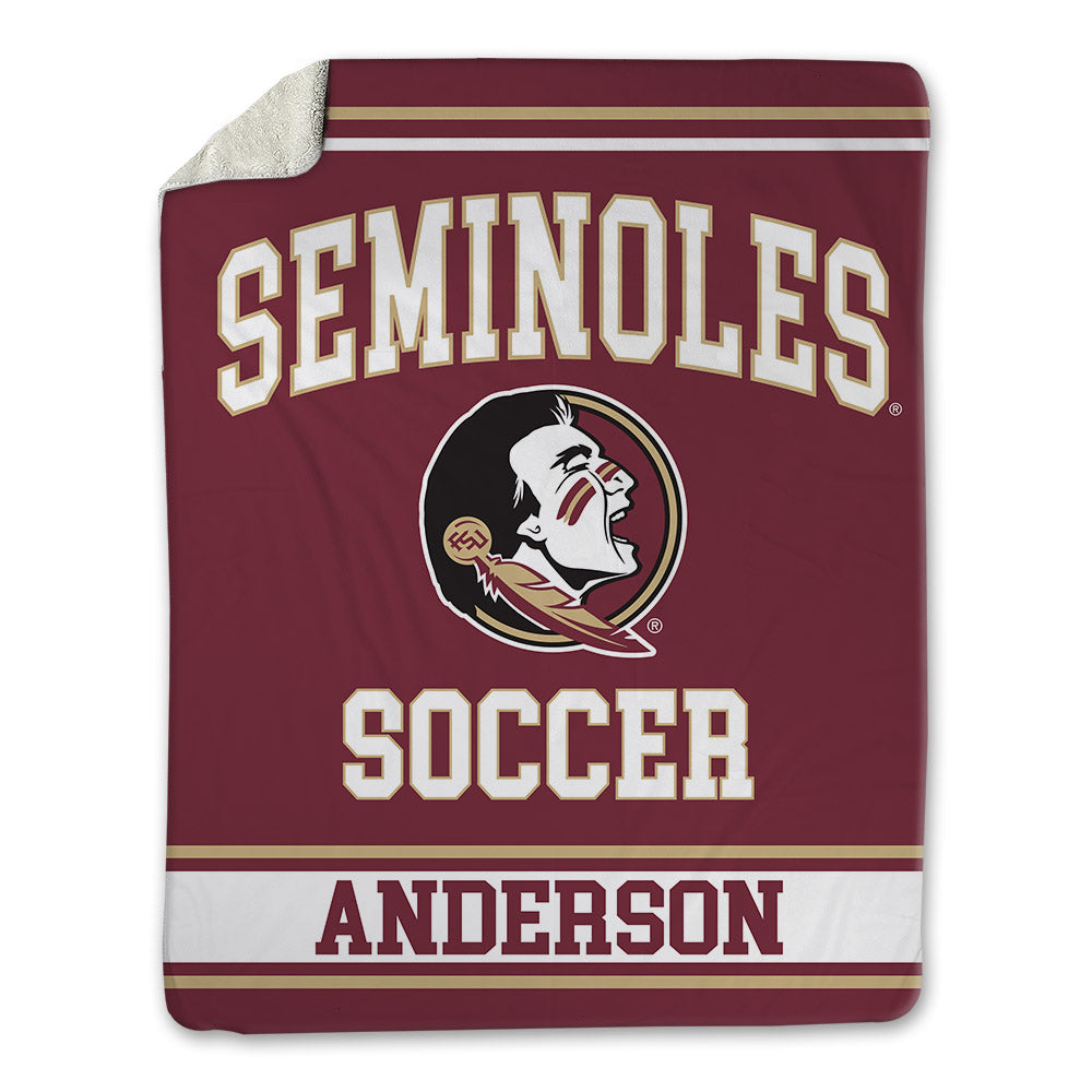 FSU - NCAA Women's Soccer : ashlyn anderson - Blanket-0