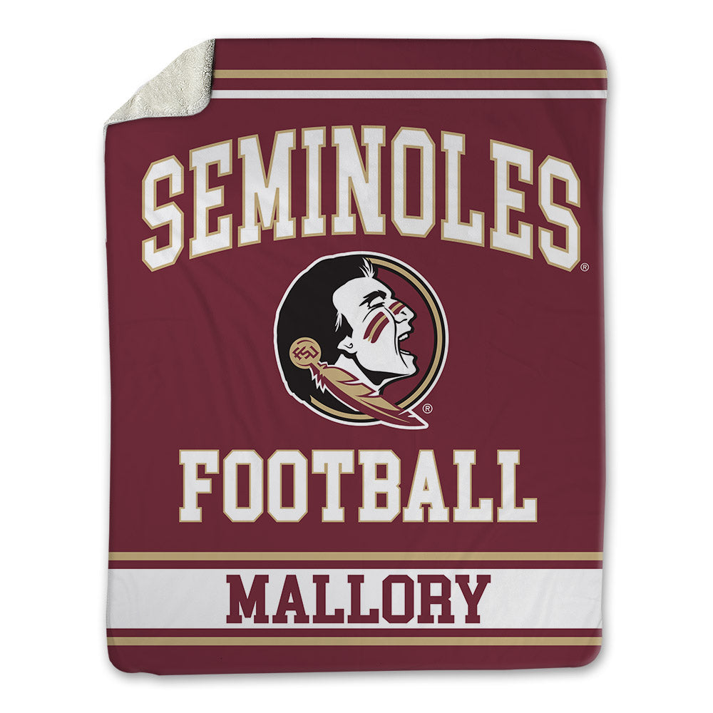 FSU - NCAA Football : Teriq Mallory - Blanket-0