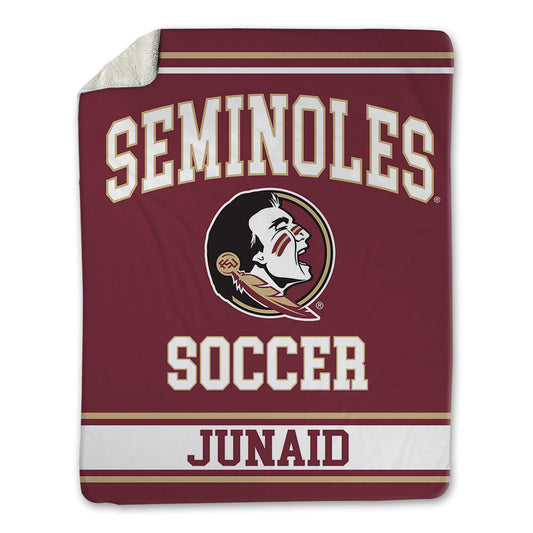 FSU - NCAA Women's Soccer : Omotara Junaid - Blanket-0