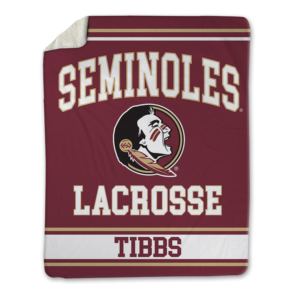 FSU - NCAA Women's Lacrosse : Mary Tibbs - Blanket-0