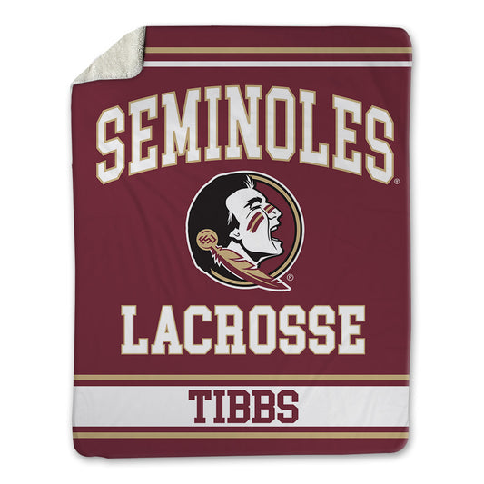 FSU - NCAA Women's Lacrosse : Mary Tibbs - Blanket-0