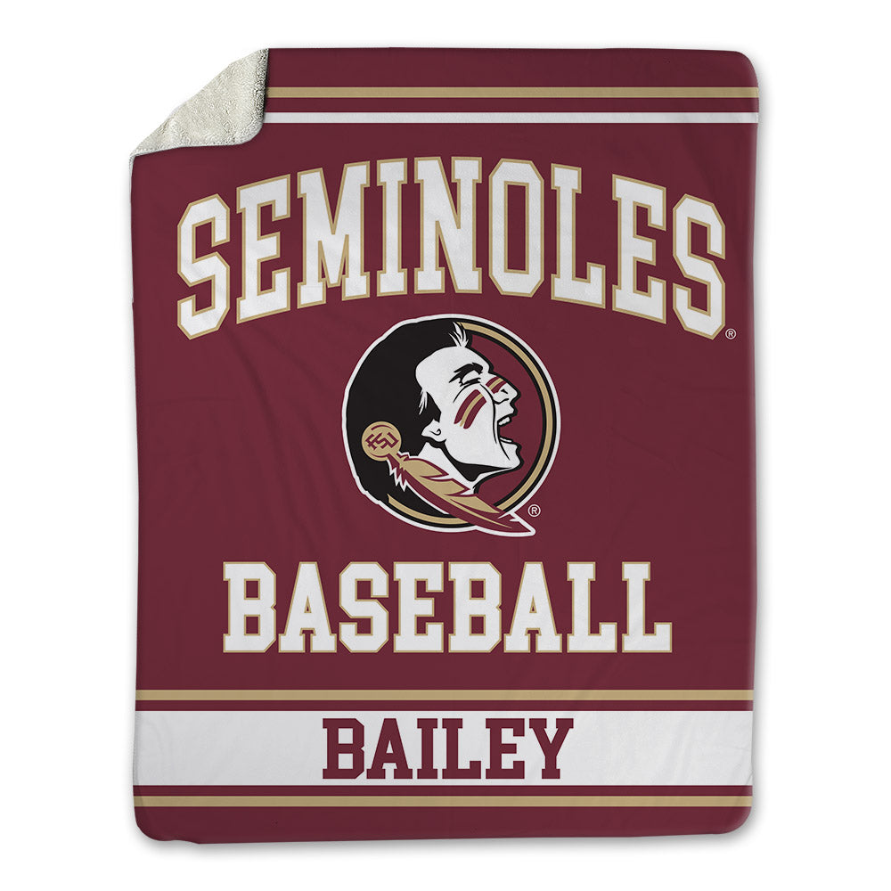 FSU - NCAA Baseball : Myles Bailey - Blanket-0