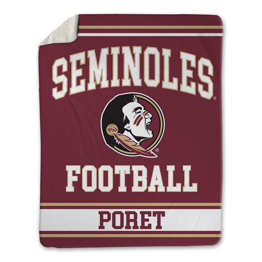 FSU - NCAA Football : Sean Poret - Blanket-0