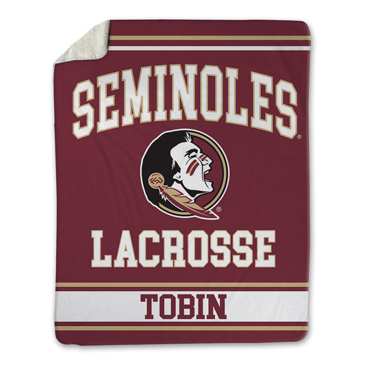 FSU - NCAA Women's Lacrosse : Catrina Tobin - Blanket-0