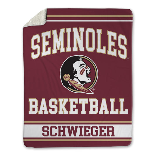 FSU - NCAA Men's Basketball : Cooper Schwieger - Blanket-0