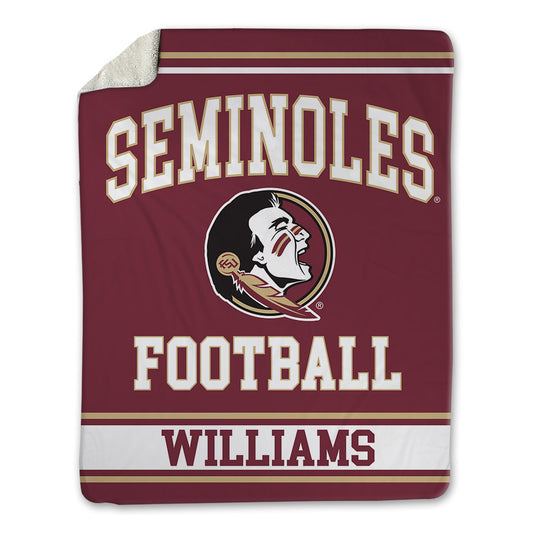 FSU - NCAA Football : Izayia Williams - Blanket-0