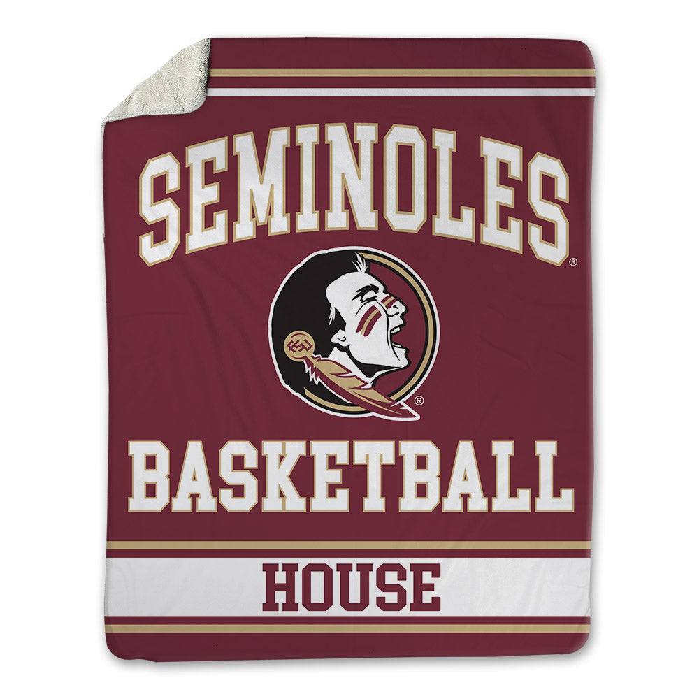 FSU - NCAA Men's Basketball : Tom House - Blanket-0