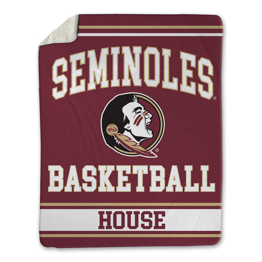 FSU - NCAA Men's Basketball : Tom House - Blanket-0
