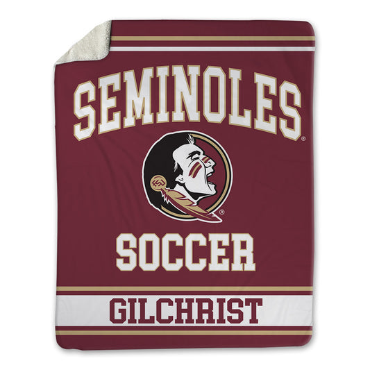 FSU - NCAA Women's Soccer : Heather Gilchrist - Blanket-0
