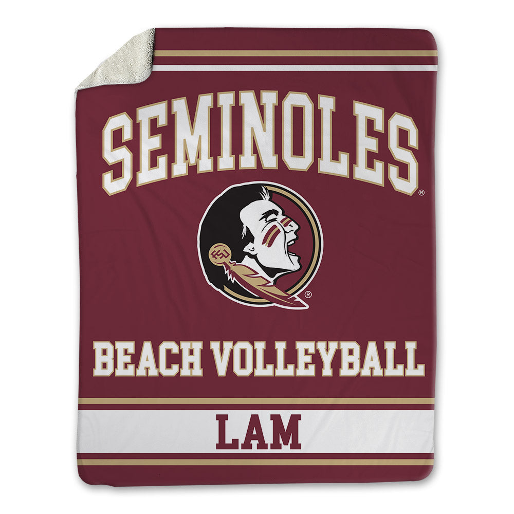 FSU - NCAA Beach Volleyball : Elena Lam - Blanket-0