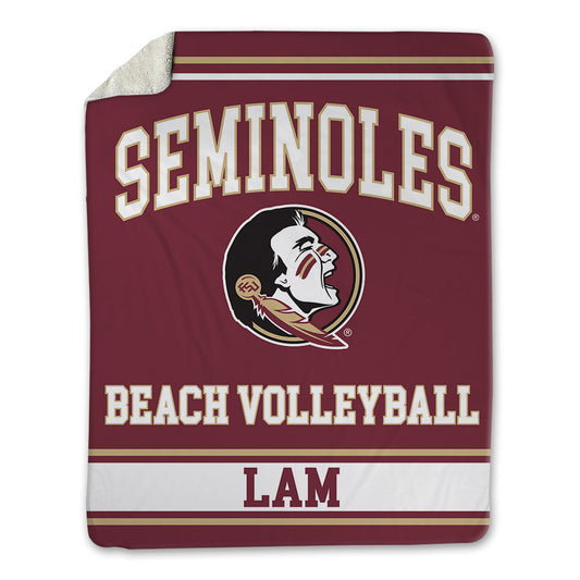 FSU - NCAA Beach Volleyball : Elena Lam - Blanket-0