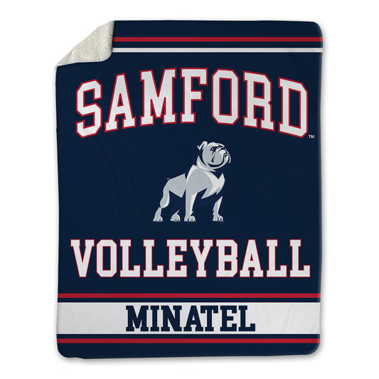 Samford - NCAA Women's Volleyball : Carly Minatel - Blanket-0