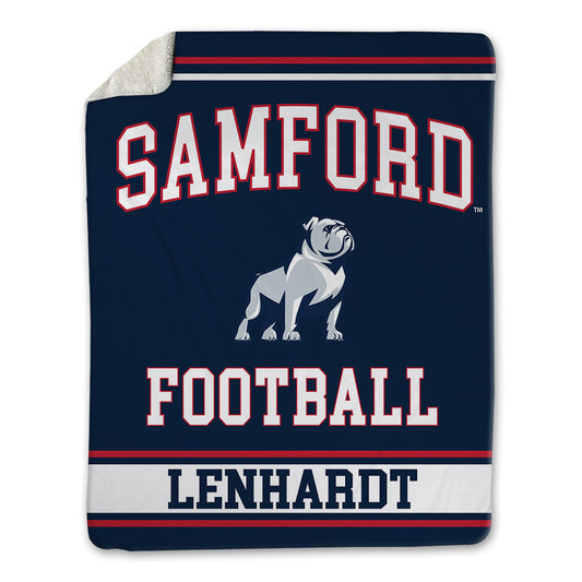 Samford - NCAA Football : Trey Lenhardt - Blanket-0