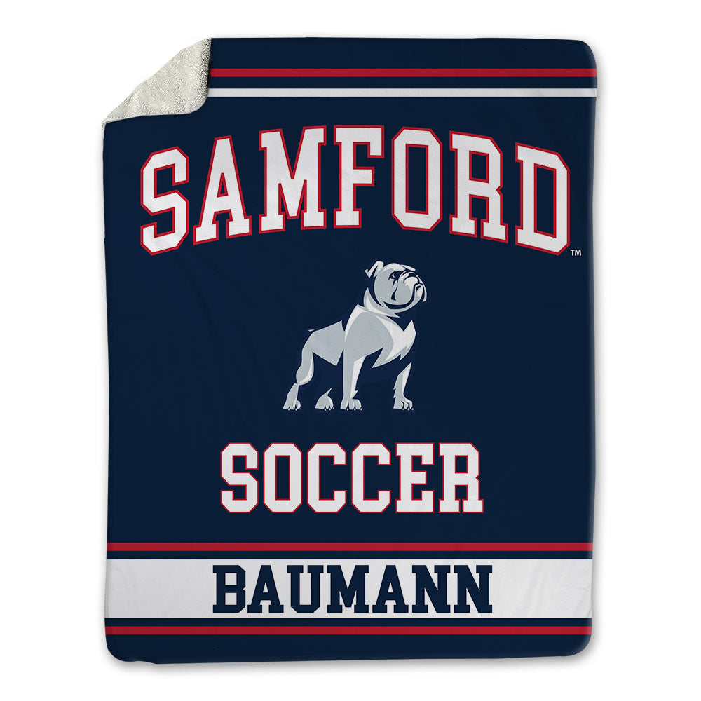 Samford - NCAA Women's Soccer : Ava Baumann - Blanket-0