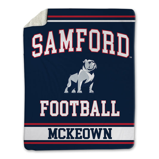 Samford - NCAA Football : Kaden McKeown - Blanket-0