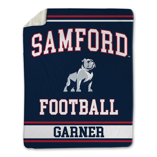 Samford - NCAA Football : Jake Garner - Blanket-0