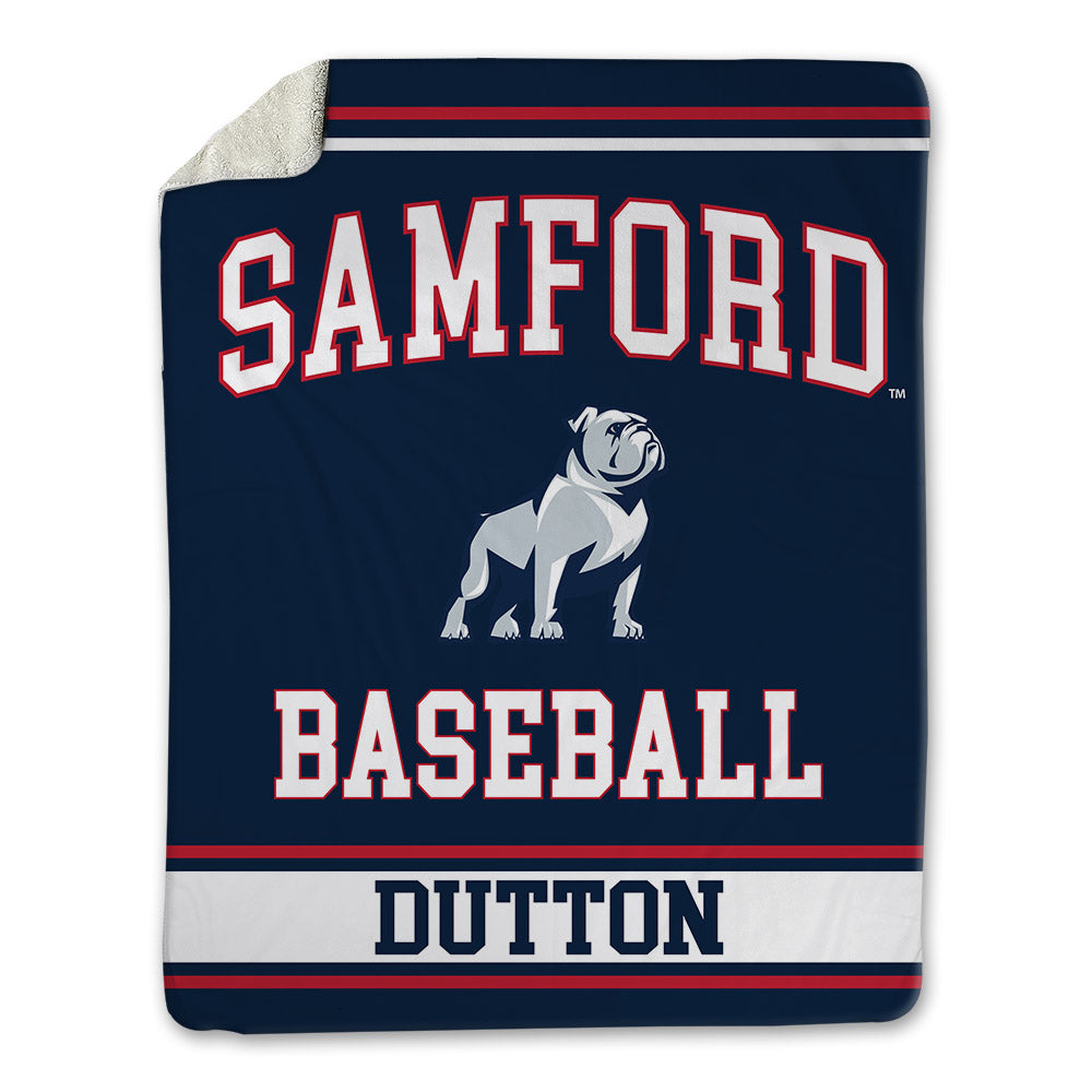 Samford - NCAA Baseball : Pierce Dutton - Blanket-0