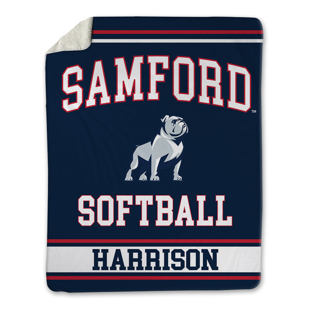 Samford - NCAA Softball : Kayden Harrison - Blanket-0