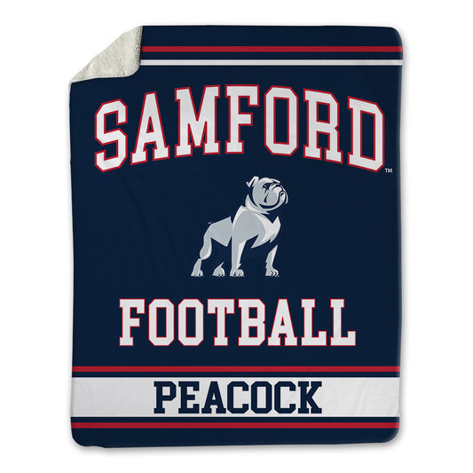 Samford - NCAA Football : Parker Peacock - Blanket-0