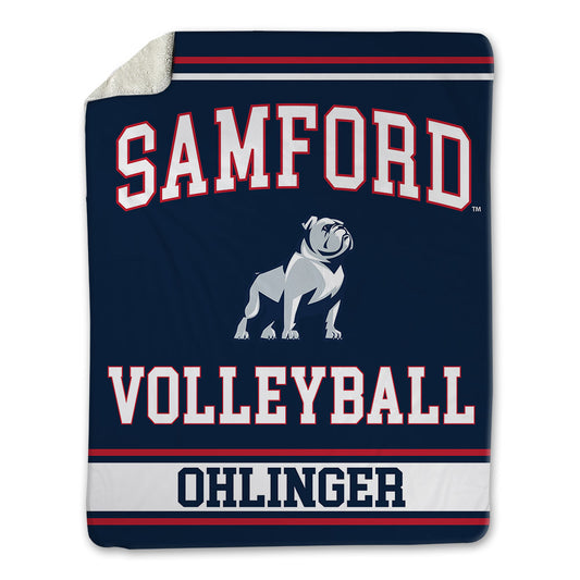 Samford - NCAA Women's Volleyball : Ali Ohlinger - Blanket-0