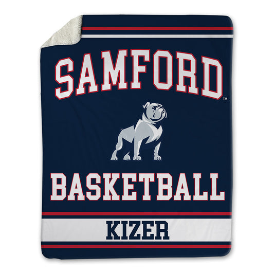 Samford - NCAA Men's Basketball : Thomas Kizer - Blanket-0
