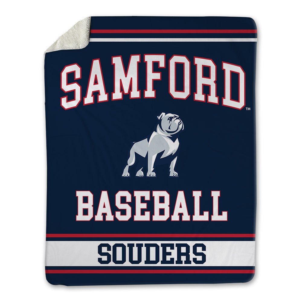 Samford - NCAA Baseball : Jake Souders - Blanket-0