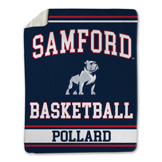 Samford - NCAA Men's Basketball : Jaxon Pollard - Blanket-0