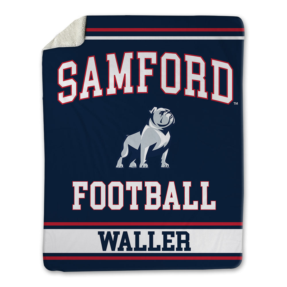 Samford - NCAA Football : Maddox Waller - Blanket-0