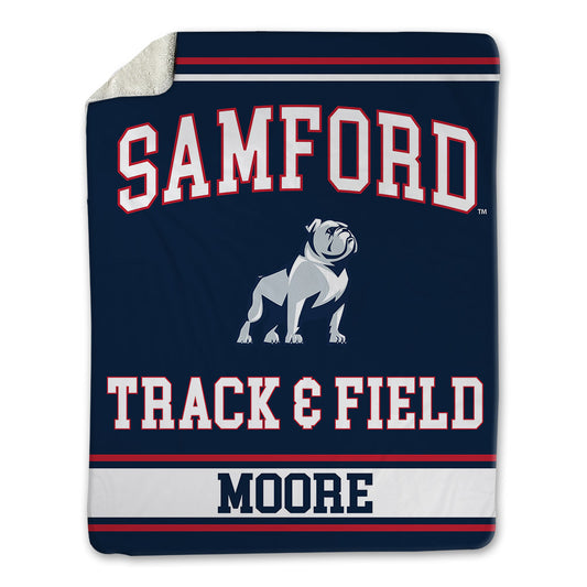 Samford - NCAA Men's Track & Field : Jaggerd Moore - Blanket-0