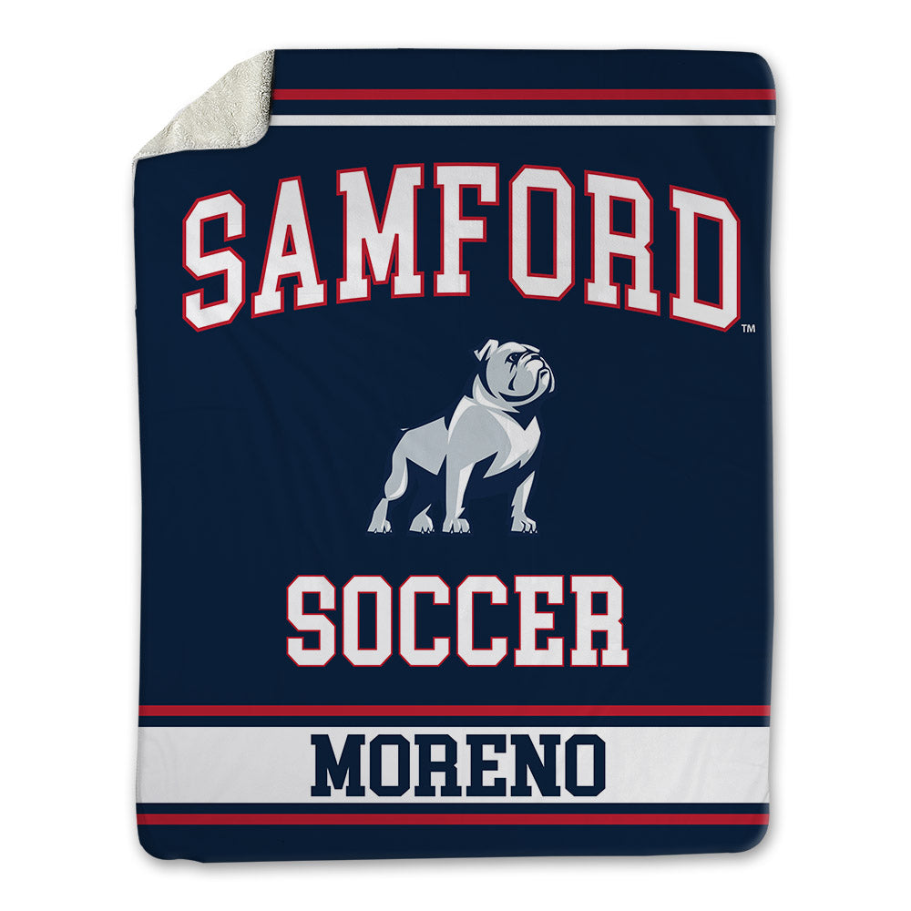 Samford - NCAA Women's Soccer : Isabella Moreno - Blanket-0