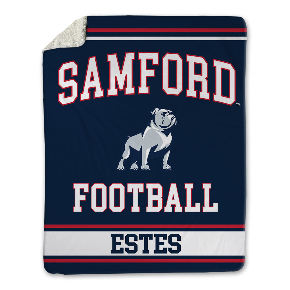 Samford - NCAA Football : Lawson Estes - Blanket-0