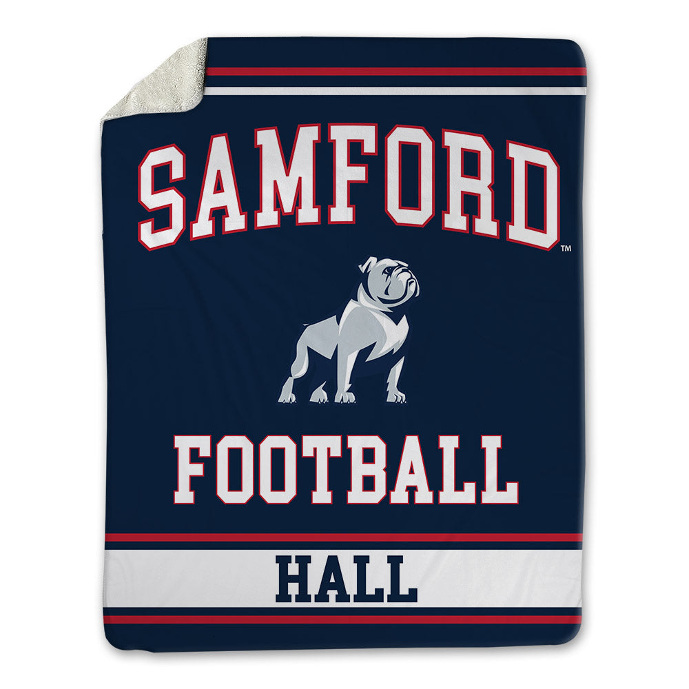 Samford - NCAA Football : Quinten Hall - Blanket-0