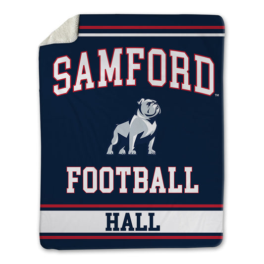 Samford - NCAA Football : Quinten Hall - Blanket-0