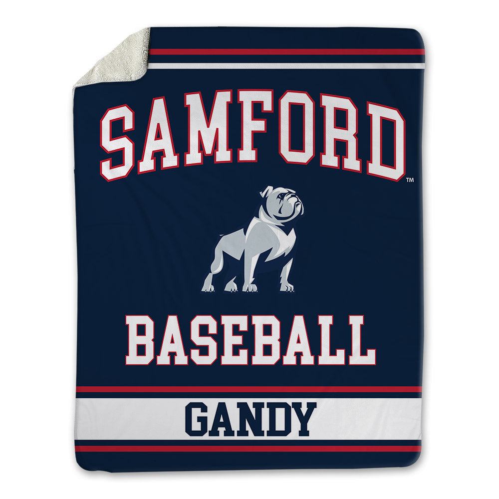 Samford - NCAA Baseball : Gus Gandy - Blanket-0