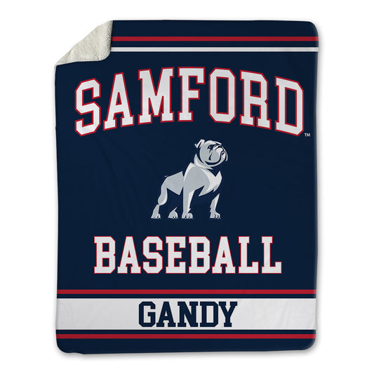 Samford - NCAA Baseball : Gus Gandy - Blanket-0