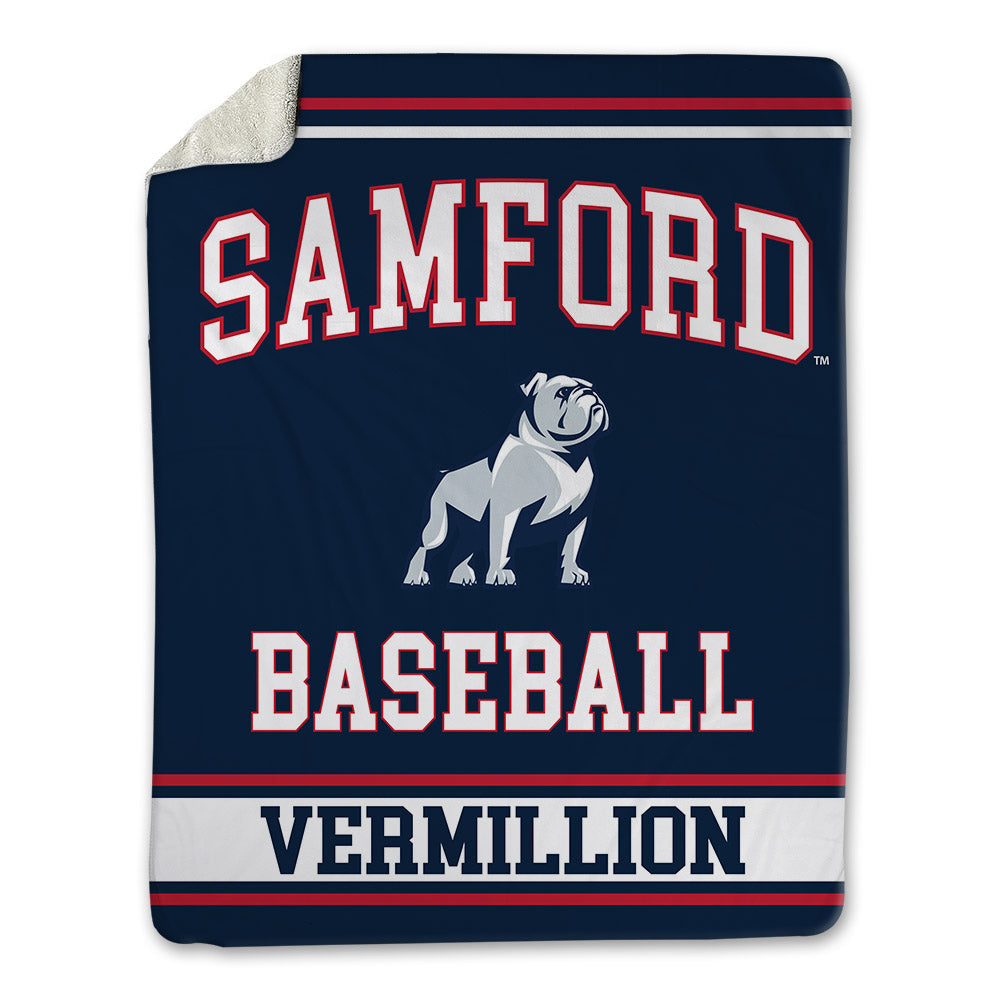 Samford - NCAA Baseball : Ryan Vermillion - Blanket-0