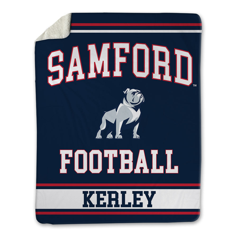 Samford - NCAA Football : EJ Kerley - Blanket-0